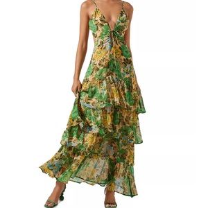 ASTR the Label- Aneira Tiered Maxi Dress